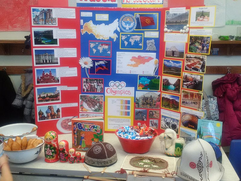 Russian Booth at the International Festival